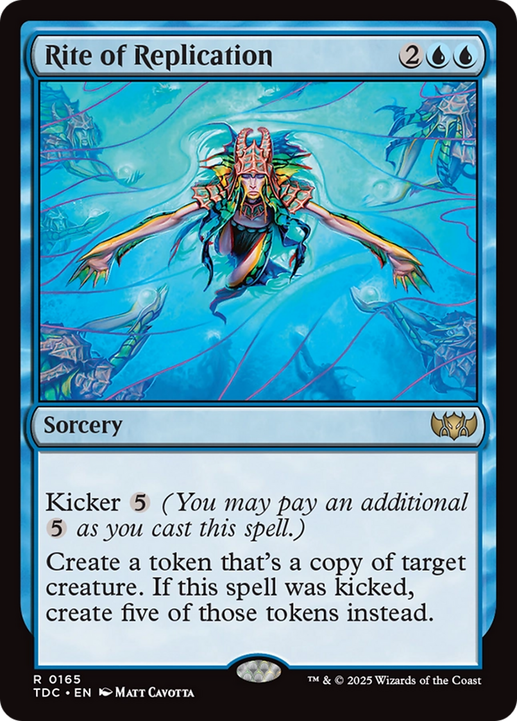 Rite of Replication [Tarkir: Dragonstorm Commander] | Anubis Games and Hobby