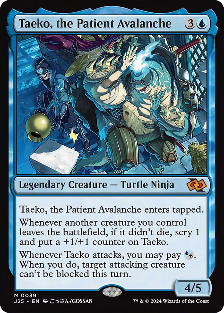 Taeko, the Patient Avalanche [Foundations Jumpstart] | Anubis Games and Hobby