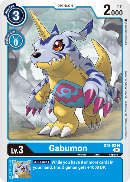 Gabumon [ST8-02] [Starter Deck: Ulforce Veedramon] | Anubis Games and Hobby