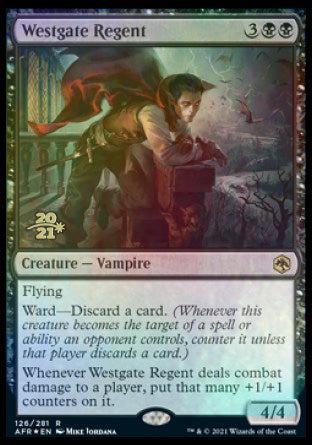 Westgate Regent [Dungeons & Dragons: Adventures in the Forgotten Realms Prerelease Promos] | Anubis Games and Hobby