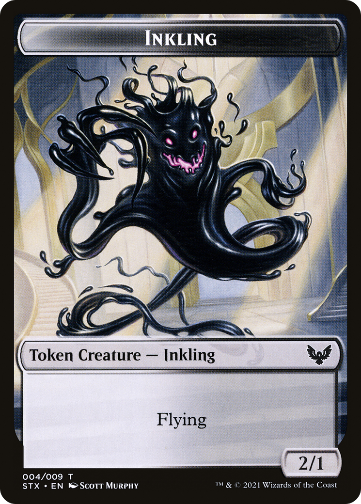 Slug // Inkling Double-Sided Token [The List] | Anubis Games and Hobby