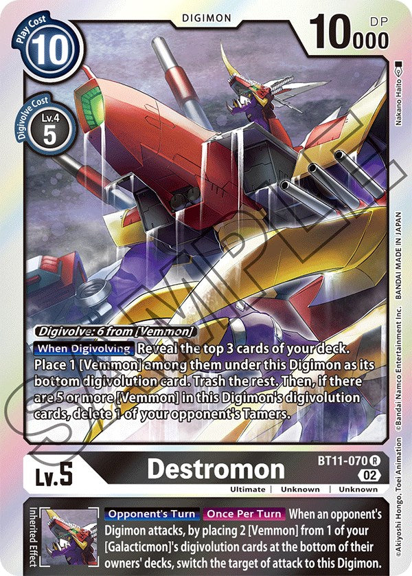 Destromon [BT11-070] [Dimensional Phase] | Anubis Games and Hobby