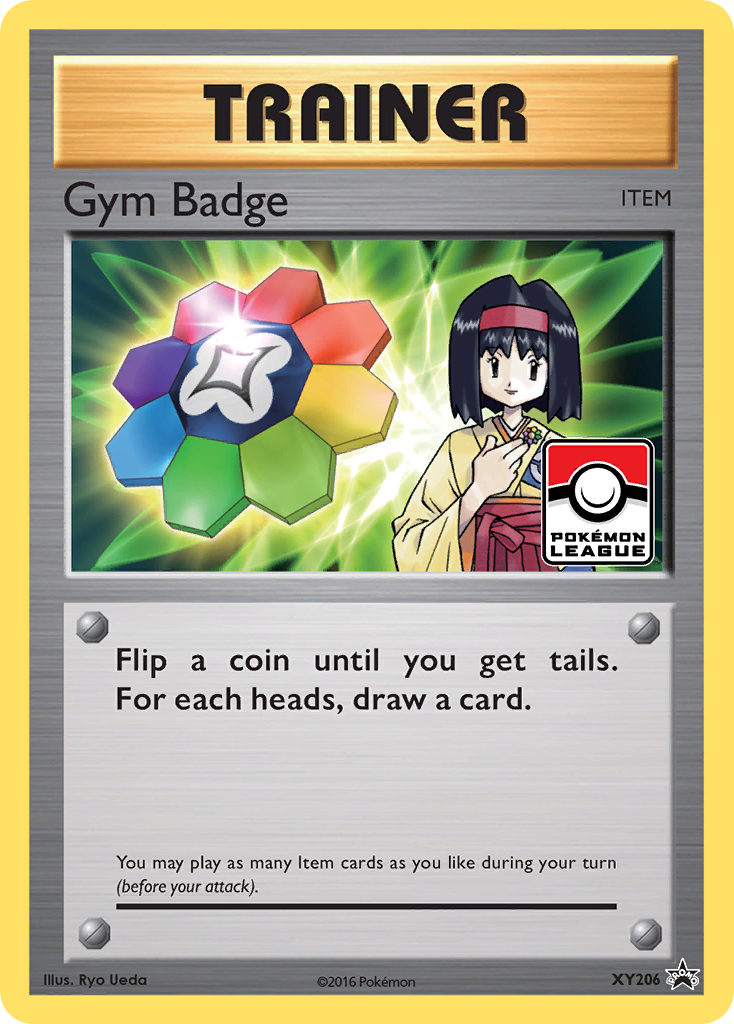 Gym Badge (XY206) (Erika) [XY: Black Star Promos] | Anubis Games and Hobby