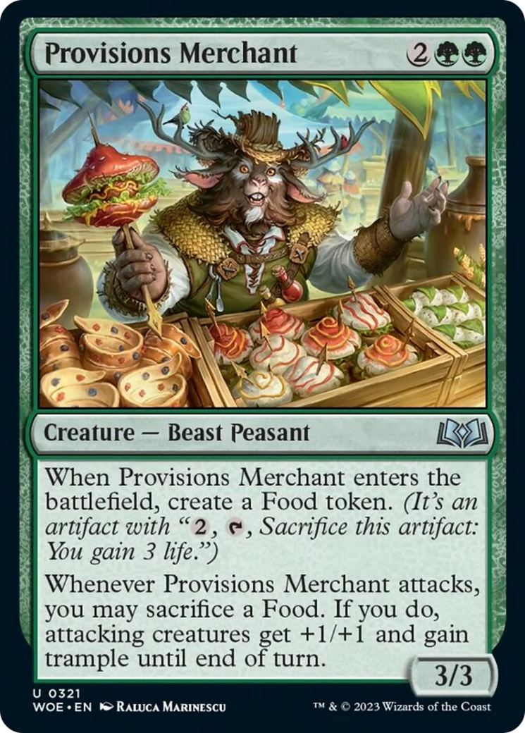 Provisions Merchant [Wilds of Eldraine] | Anubis Games and Hobby