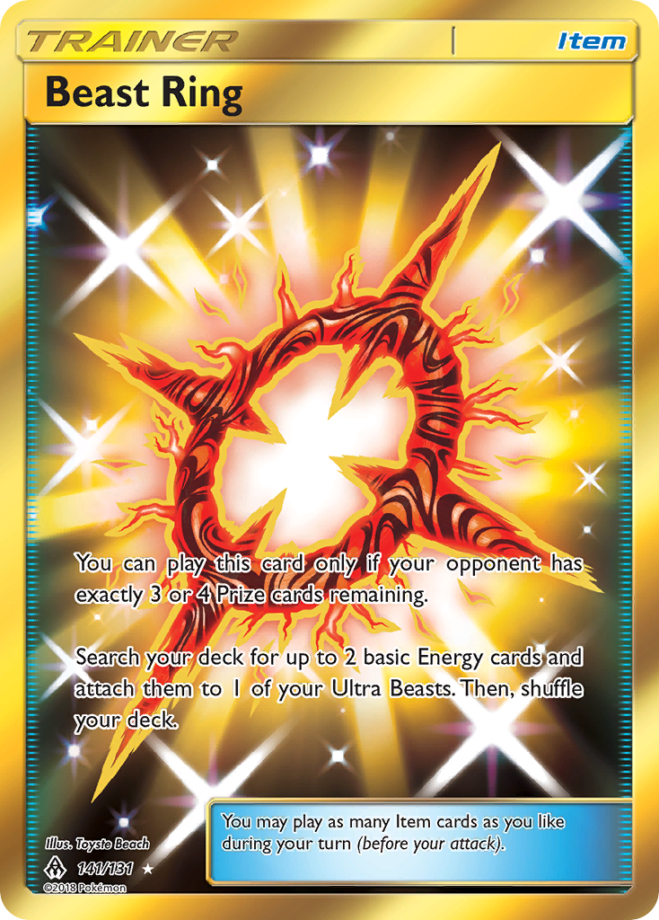 Beast Ring (141/131) [Sun & Moon: Forbidden Light] | Anubis Games and Hobby