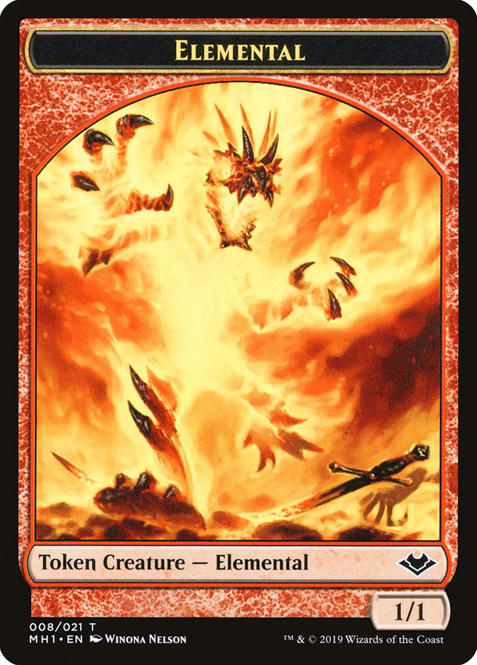 Elemental Token (008/021) [Modern Horizons Tokens] | Anubis Games and Hobby