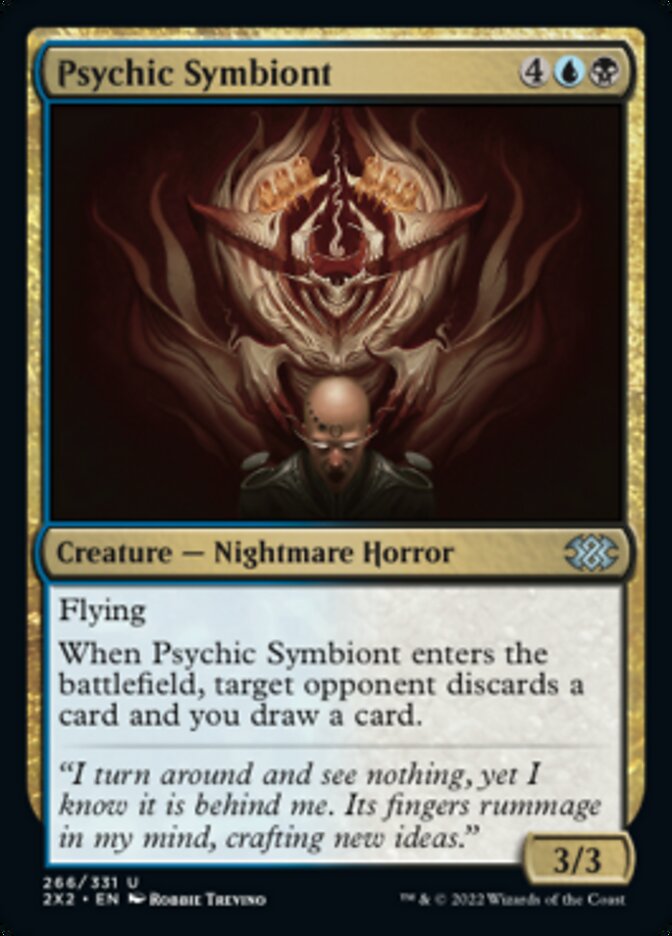 Psychic Symbiont [Double Masters 2022] | Anubis Games and Hobby