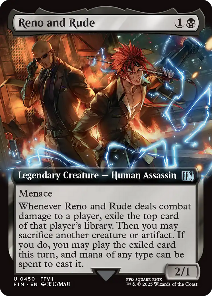 Reno and Rude (Extended Art) [FINAL FANTASY] | Anubis Games and Hobby