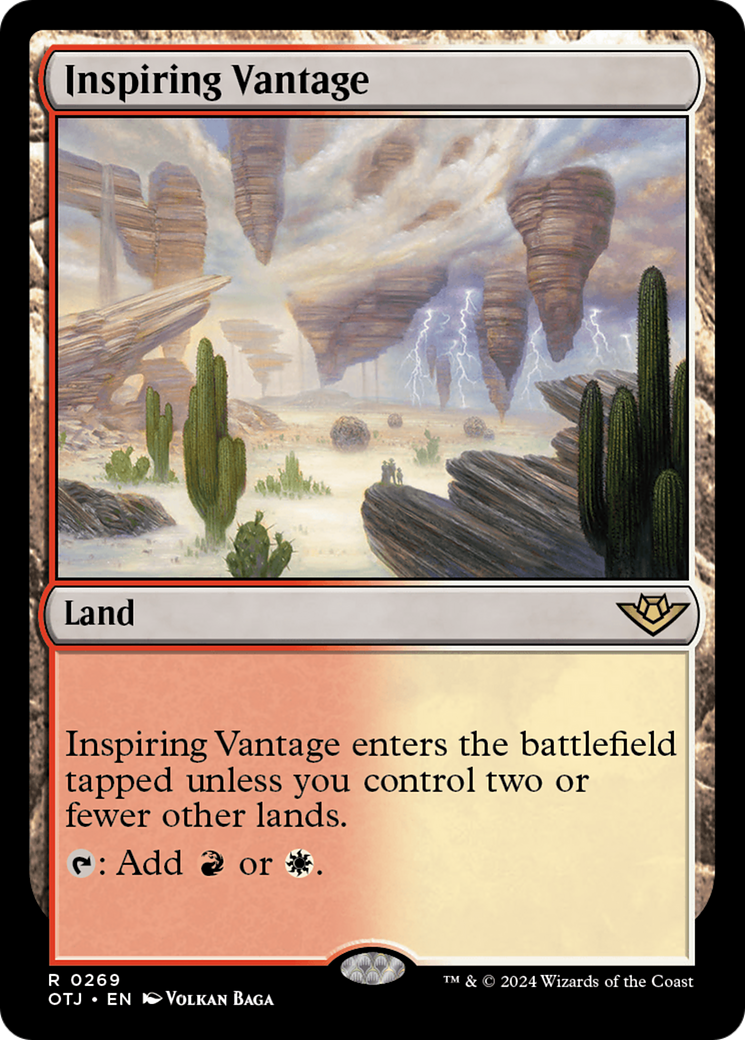 Inspiring Vantage [Outlaws of Thunder Junction] | Anubis Games and Hobby