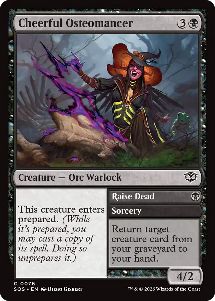 Cheerful Osteomancer [Secrets of Strixhaven] | Anubis Games and Hobby