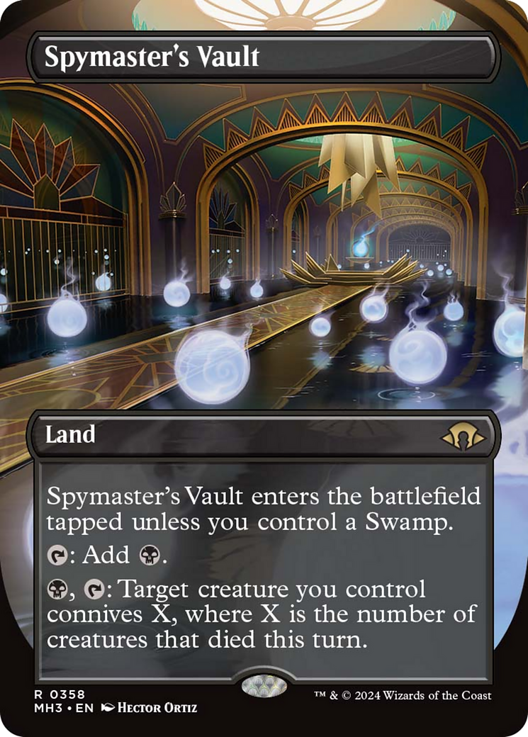 Spymaster's Vault (Borderless) [Modern Horizons 3] | Anubis Games and Hobby