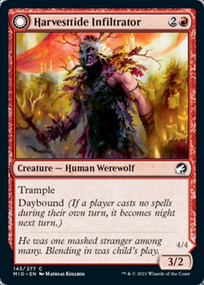 Harvesttide Infiltrator // Harvesttide Assailant [Innistrad: Midnight Hunt] | Anubis Games and Hobby
