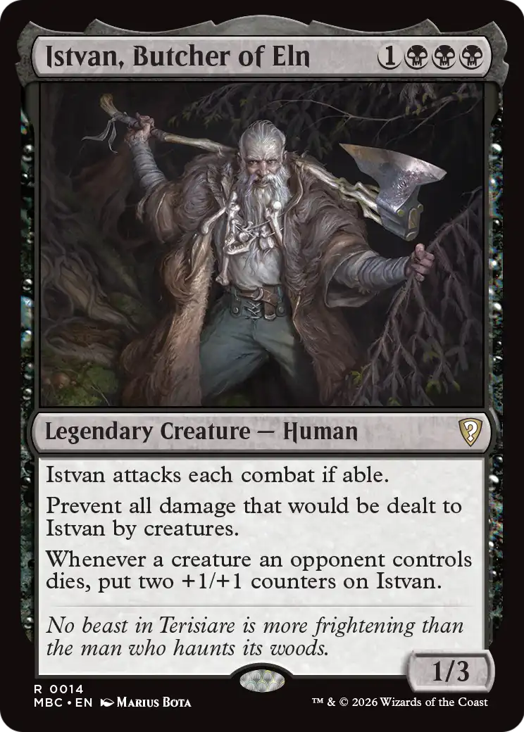 Istvan, Butcher of Eln [Mystery Booster: Commander Edition] | Anubis Games and Hobby