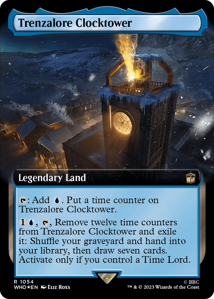 Trenzalore Clocktower (Extended Art) (Surge Foil) [Doctor Who] | Anubis Games and Hobby