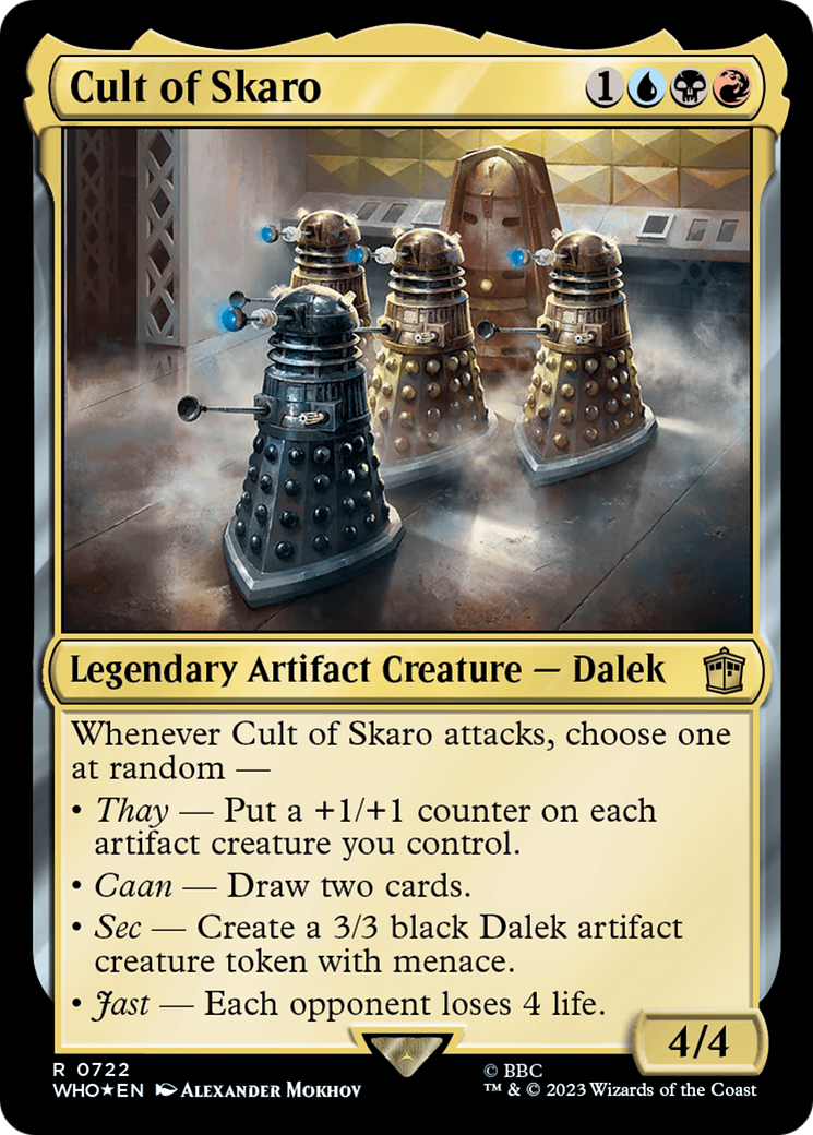 Cult of Skaro (Surge Foil) [Doctor Who] | Anubis Games and Hobby