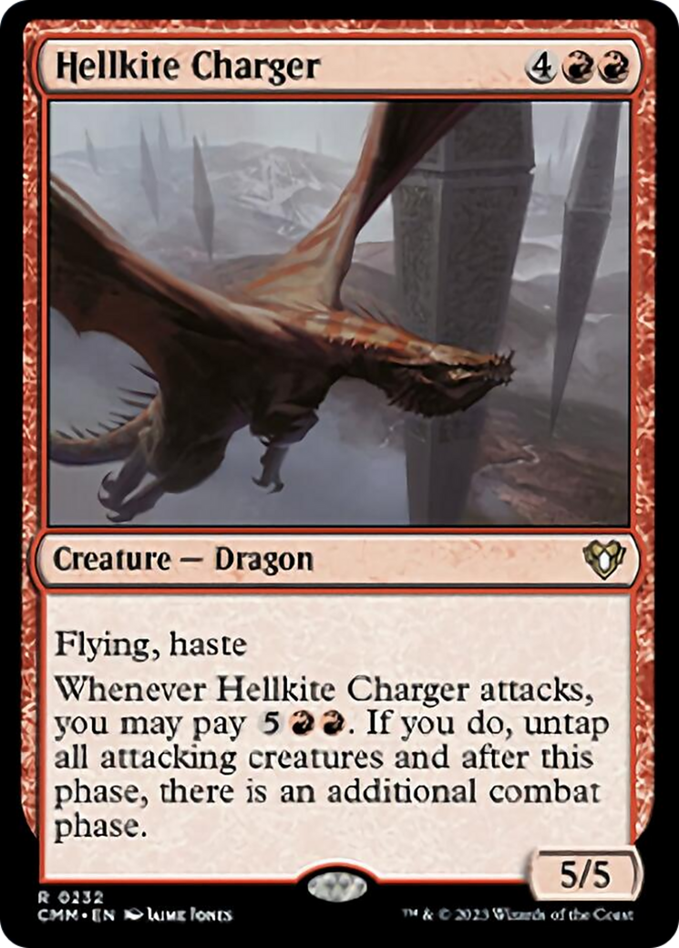 Hellkite Charger [Commander Masters] | Anubis Games and Hobby
