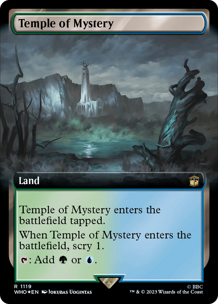 Temple of Mystery (Extended Art) (Surge Foil) [Doctor Who] | Anubis Games and Hobby