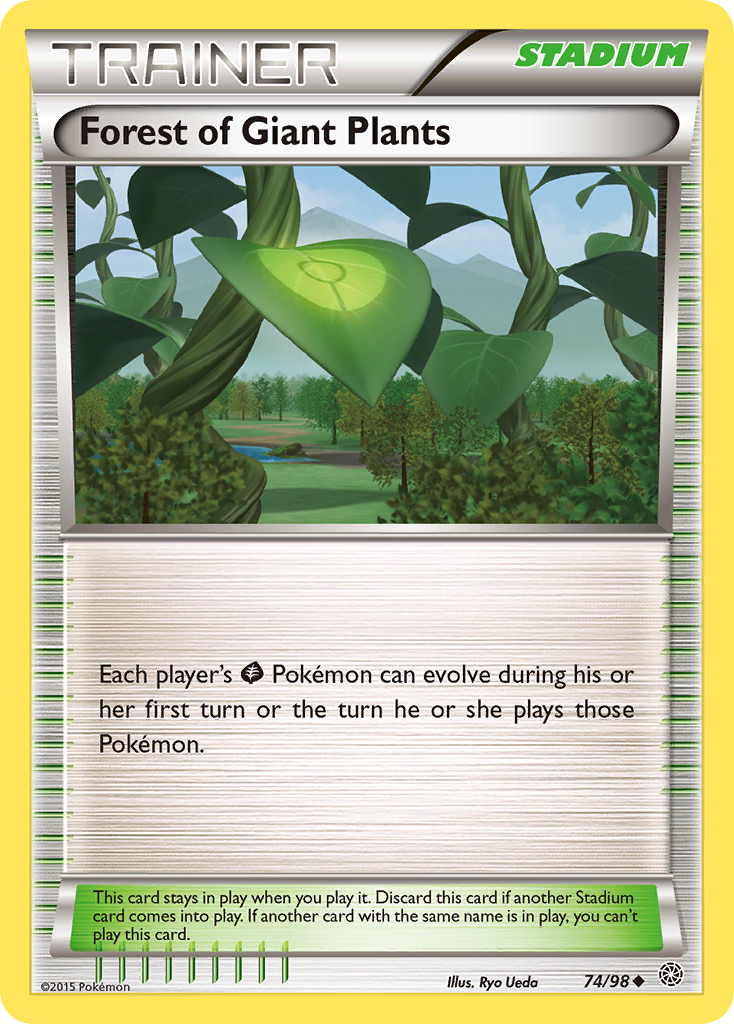 Forest of Giant Plants (74/98) [XY: Ancient Origins] | Anubis Games and Hobby