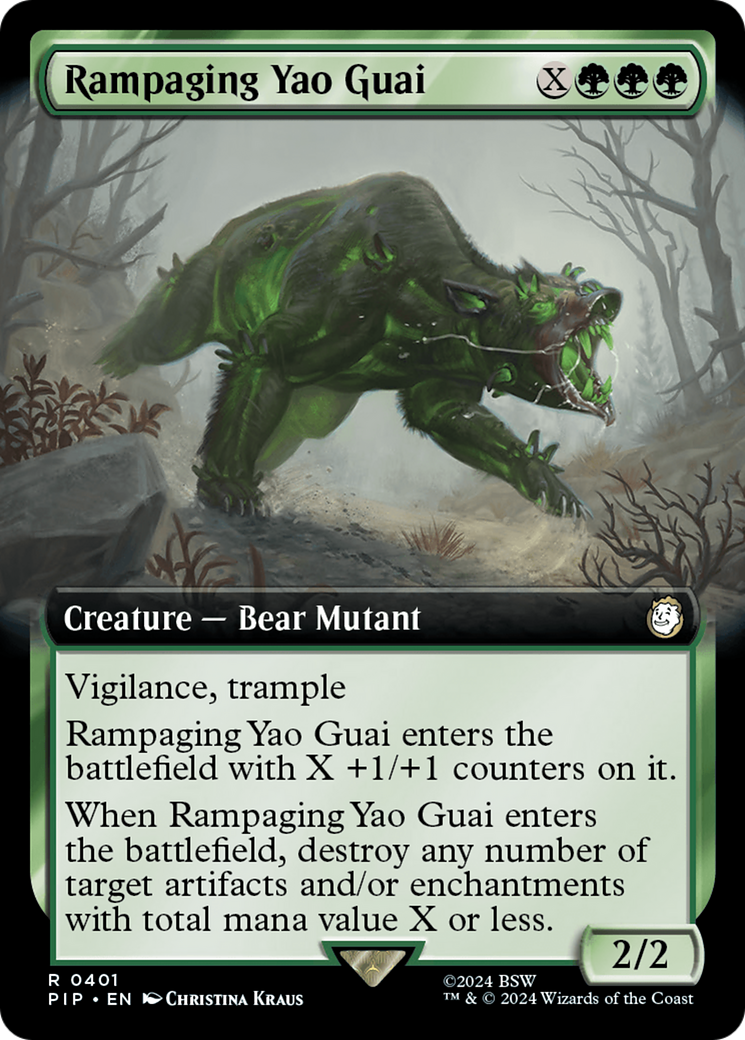 Rampaging Yao Guai (Extended Art) [Fallout] | Anubis Games and Hobby