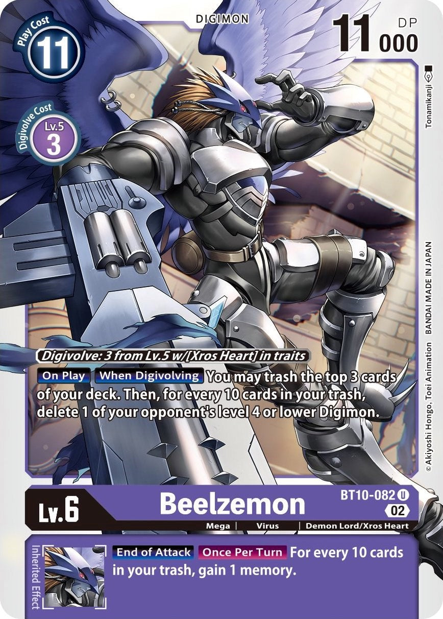 Beelzemon [BT10-082] [Xros Encounter] | Anubis Games and Hobby