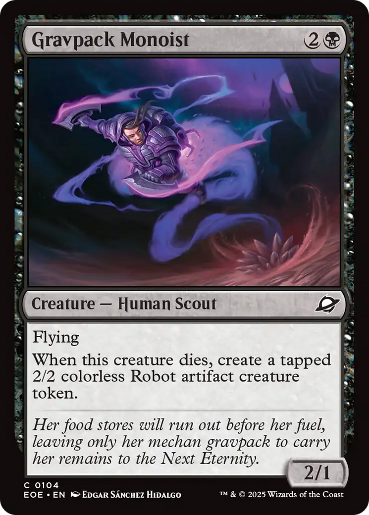 Gravpack Monoist [Edge of Eternities] | Anubis Games and Hobby