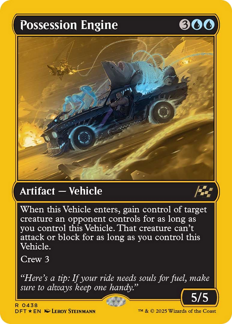 Possession Engine (First-Place Foil) [Aetherdrift] | Anubis Games and Hobby