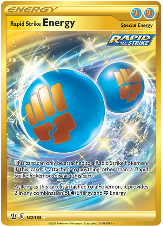 Rapid Strike Energy (182/163) [Sword & Shield: Battle Styles] | Anubis Games and Hobby