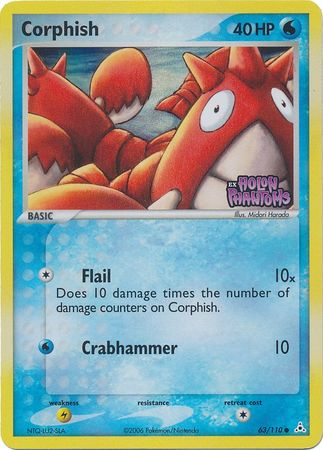 Corphish (63/110) (Stamped) [EX: Holon Phantoms] | Anubis Games and Hobby