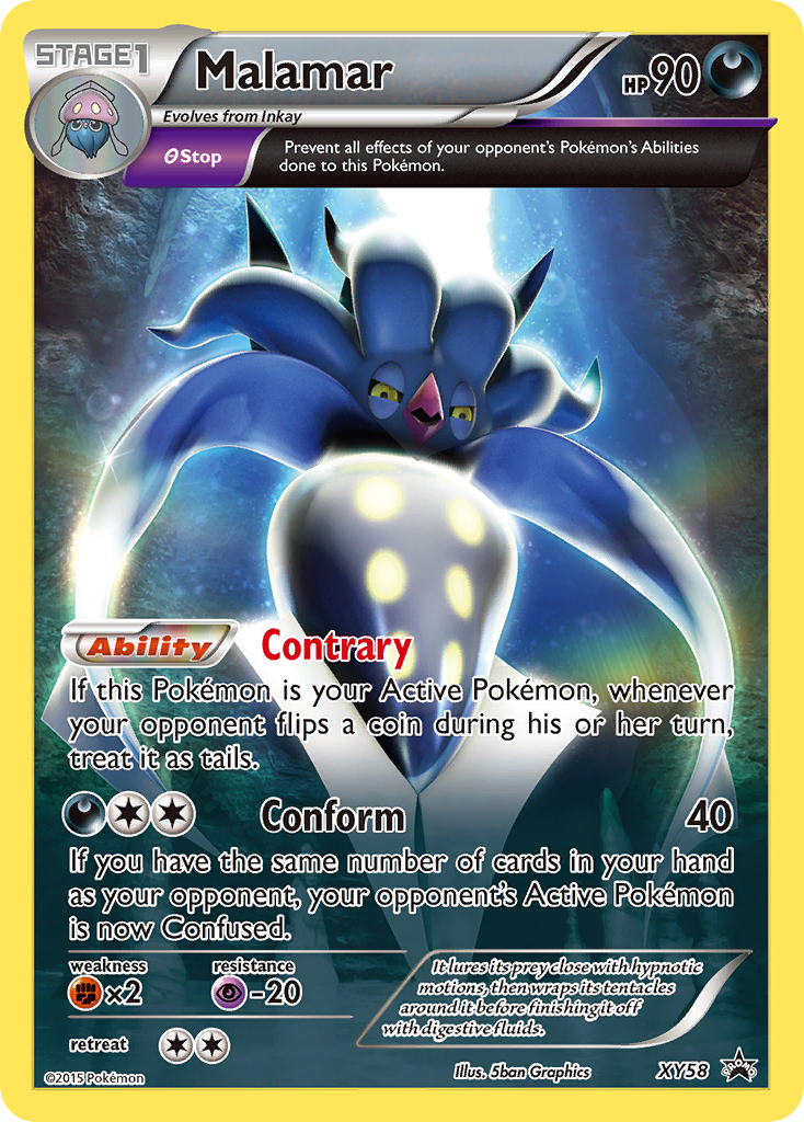 Malamar (XY58) [XY: Black Star Promos] | Anubis Games and Hobby