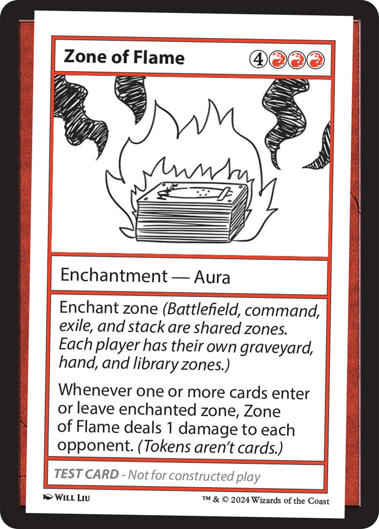 Zone of Flame [Mystery Booster 2 Playtest Cards] | Anubis Games and Hobby