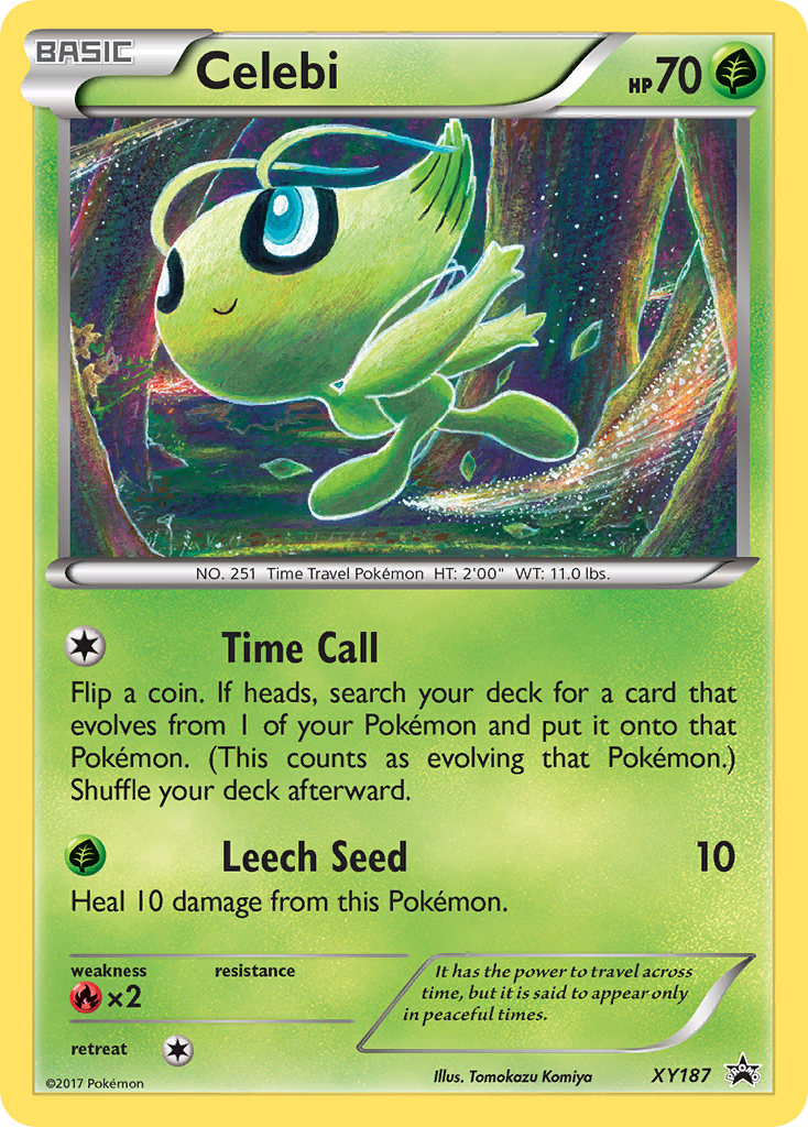 Celebi (XY187) [XY: Black Star Promos] | Anubis Games and Hobby