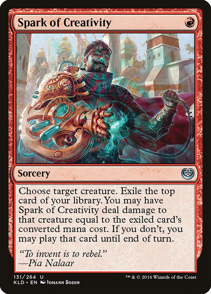 Spark of Creativity [Kaladesh] | Anubis Games and Hobby