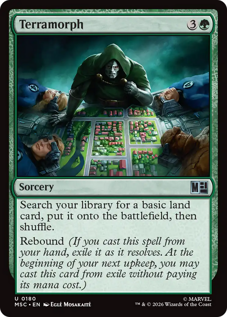 Terramorph (Surge Foil) [Marvel Super Heroes Commander] | Anubis Games and Hobby