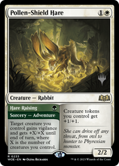 Pollen-Shield Hare // Hare Raising (Promo Pack) [Wilds of Eldraine Promos] | Anubis Games and Hobby