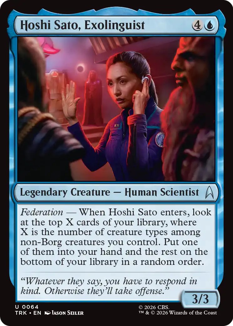 Hoshi Sato, Exolinguist [Star Trek] | Anubis Games and Hobby