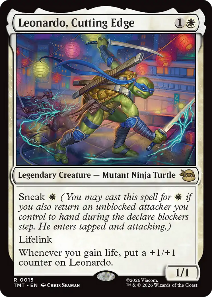 Leonardo, Cutting Edge [Teenage Mutant Ninja Turtles] | Anubis Games and Hobby
