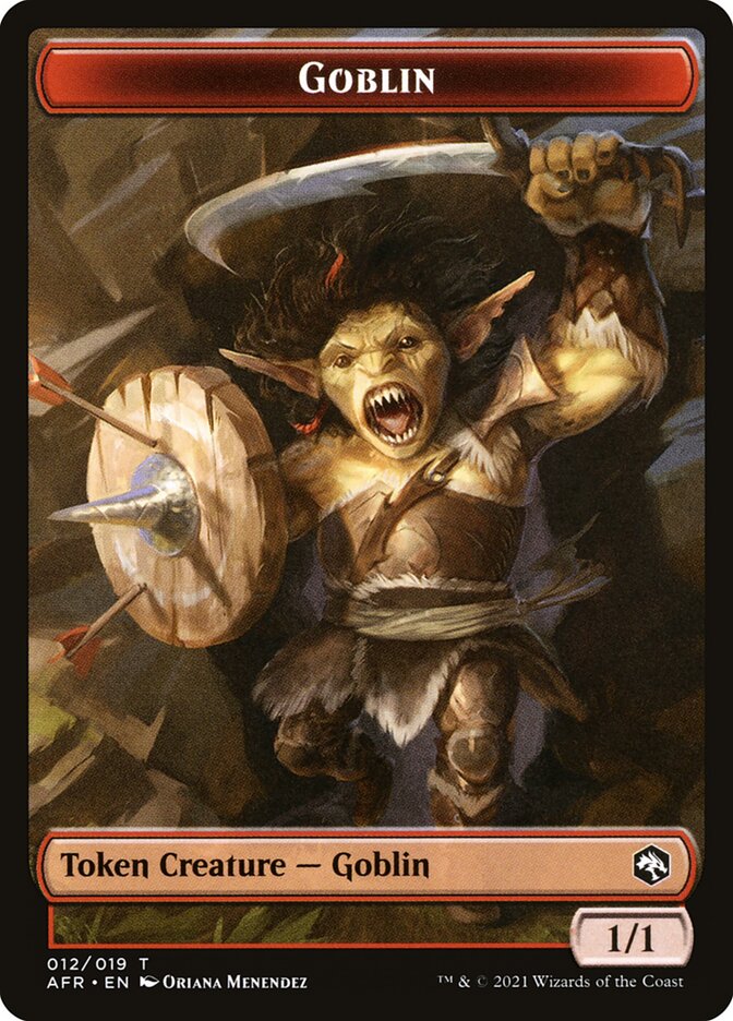 Lost Mine of Phandelver // Goblin Double-Sided Token [Dungeons & Dragons: Adventures in the Forgotten Realms Tokens] | Anubis Games and Hobby