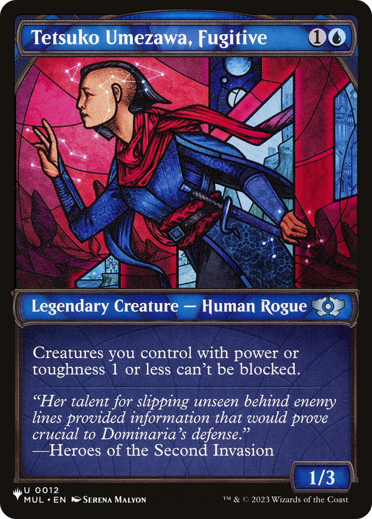 Tetsuko Umezawa, Fugitive (MUL) [The List] | Anubis Games and Hobby