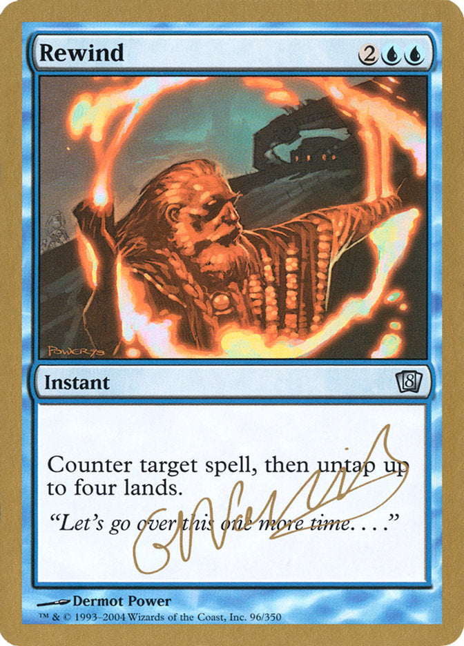 Rewind (Gabriel Nassif) [World Championship Decks 2004] | Anubis Games and Hobby