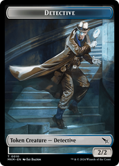 Detective // Plant Double-Sided Token [Murders at Karlov Manor Tokens] | Anubis Games and Hobby