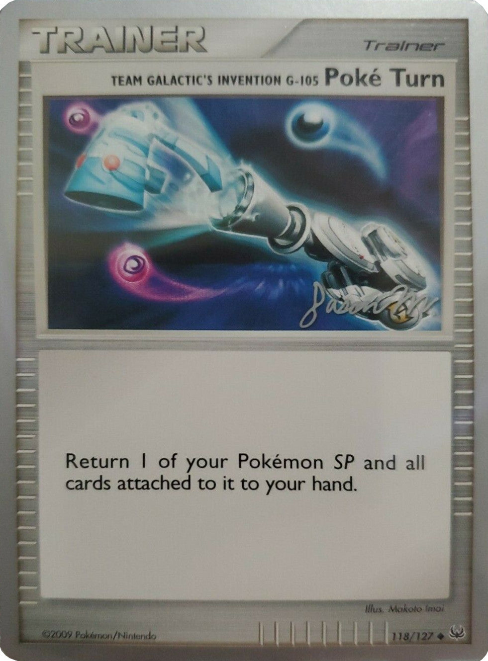 Team Galactic's Invention G-105 Poke Turn (118/127) (Queengar - Jason Martinez) [World Championships 2009] | Anubis Games and Hobby