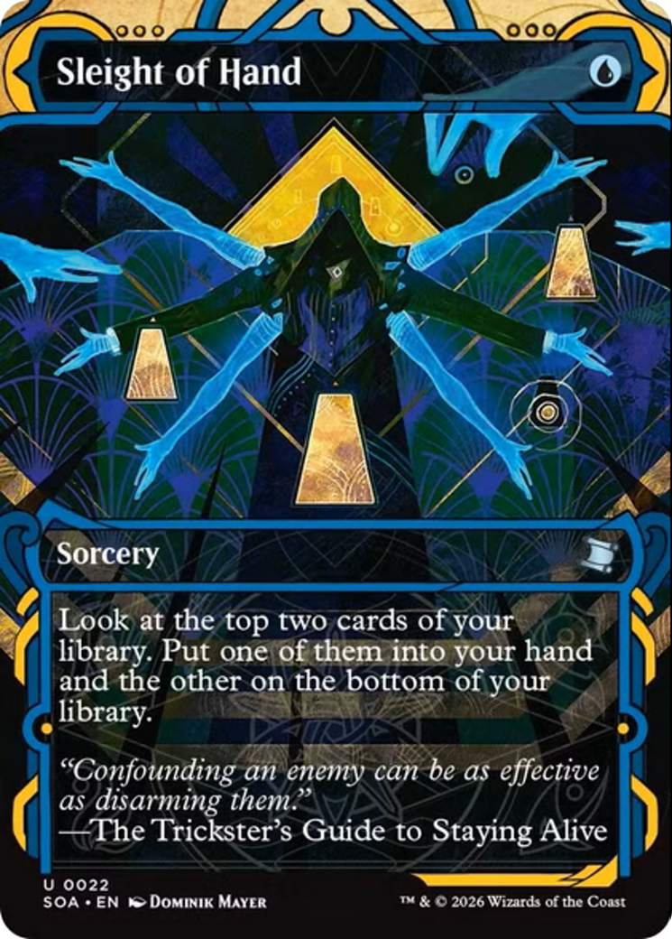 Sleight of Hand [Secrets of Strixhaven: Mystical Archive] | Anubis Games and Hobby
