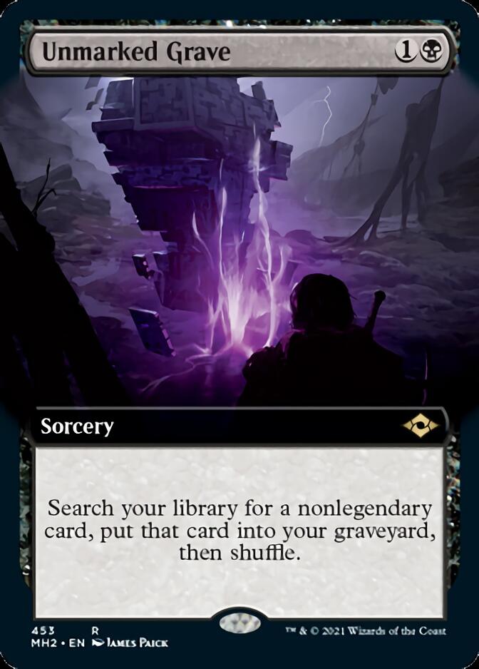 Unmarked Grave (Extended Art) [Modern Horizons 2] | Anubis Games and Hobby