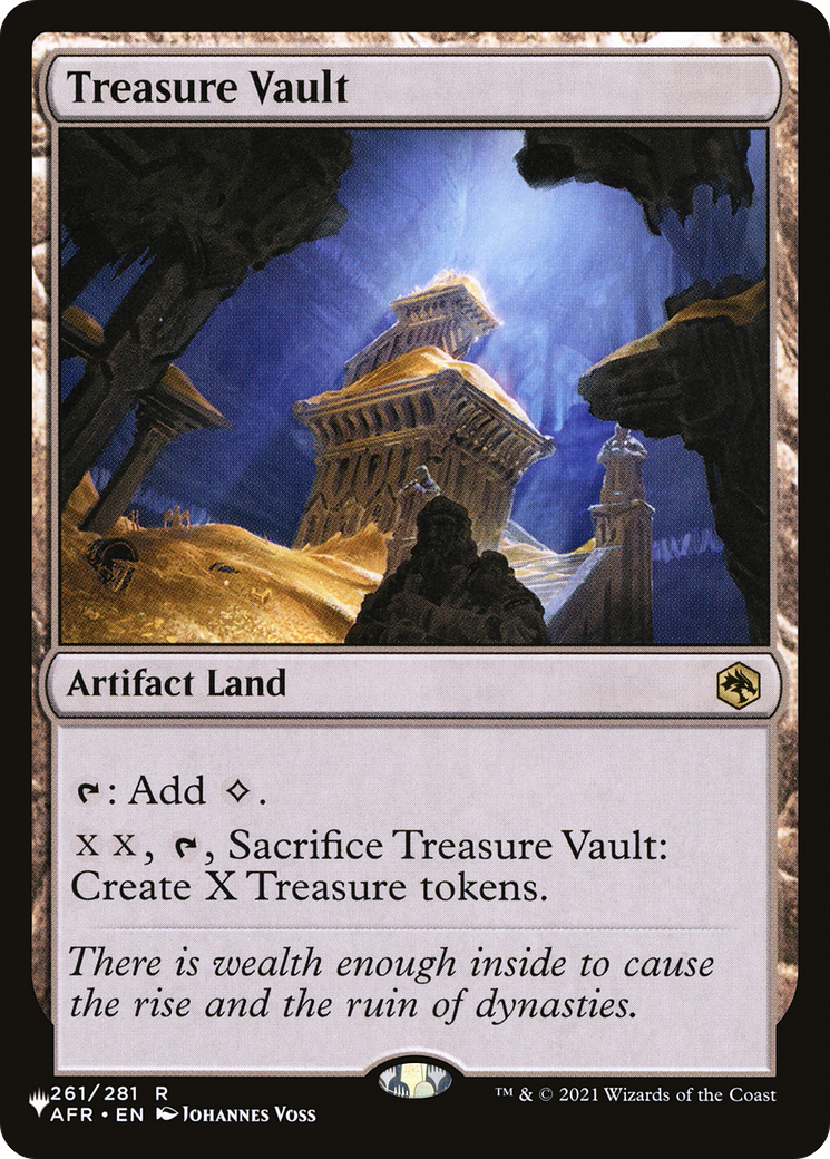 Treasure Vault [The List] | Anubis Games and Hobby