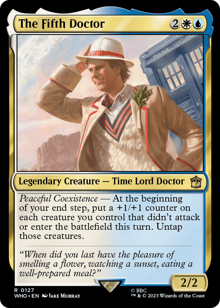The Fifth Doctor [Doctor Who] | Anubis Games and Hobby