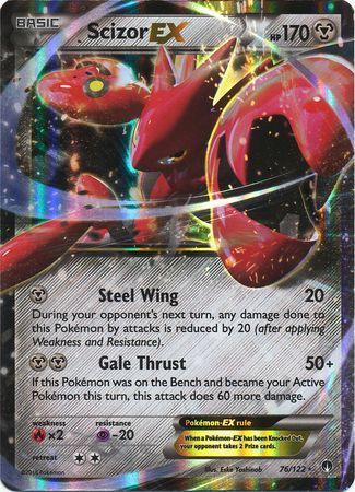 Scizor EX (76/122) (Jumbo Card) [XY: BREAKpoint] | Anubis Games and Hobby
