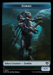 Human Soldier // Zombie (0013) Double-Sided Token [Commander Masters Tokens] | Anubis Games and Hobby