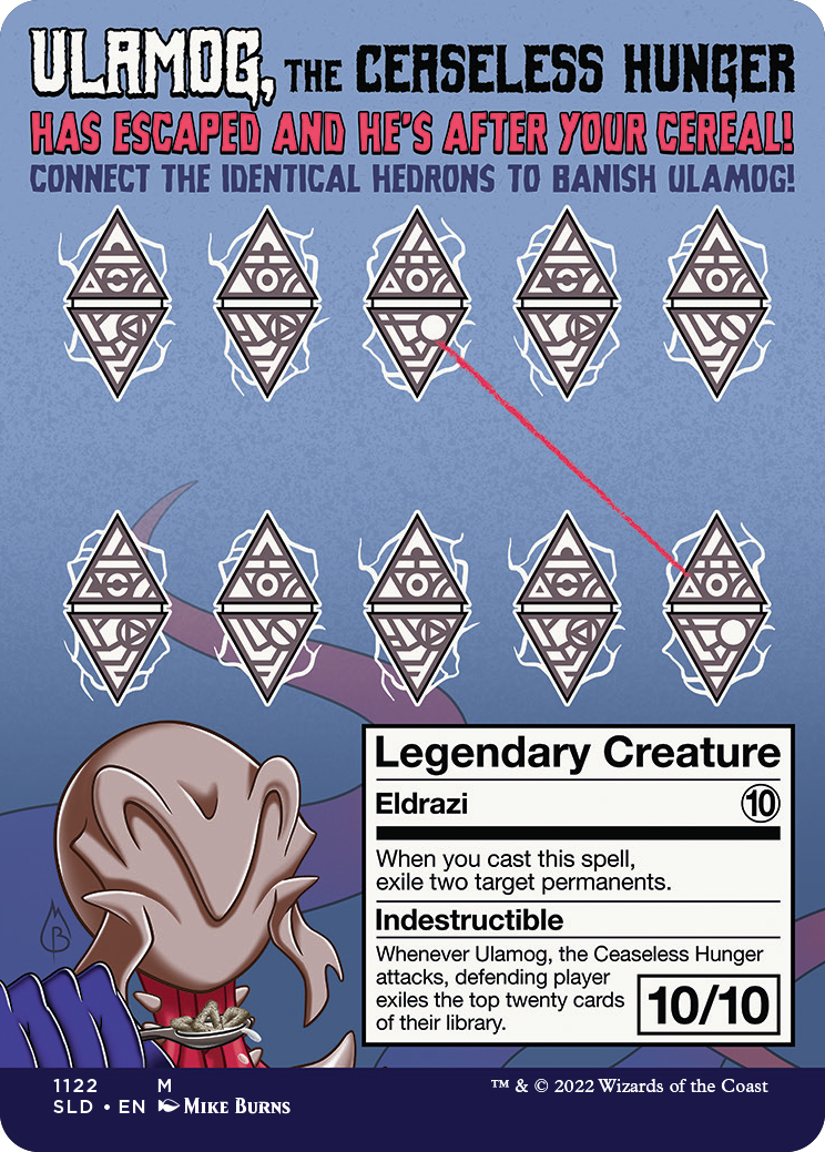 Ulamog, the Ceaseless Hunger (Borderless) [Secret Lair Drop Series] | Anubis Games and Hobby