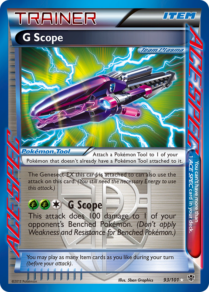 G Scope (93/101) [Black & White: Plasma Blast] | Anubis Games and Hobby