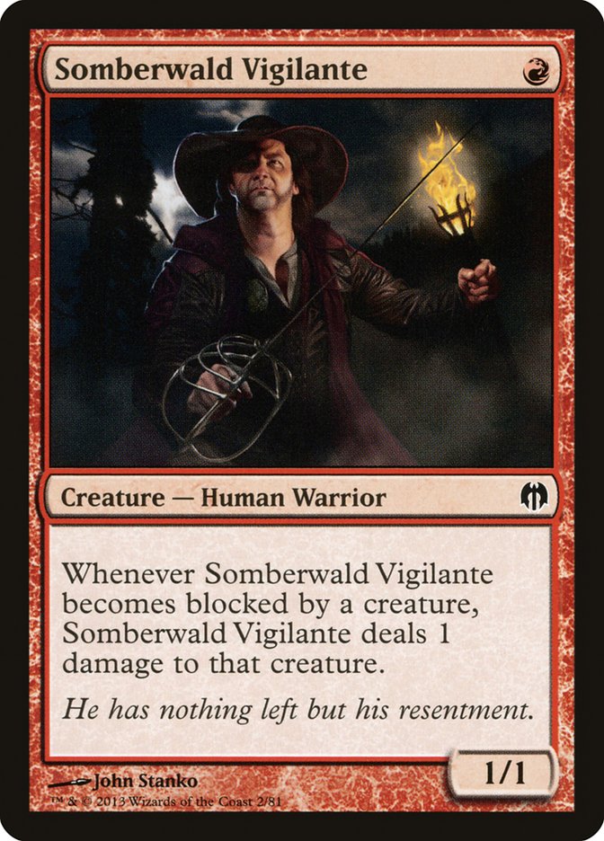 Somberwald Vigilante [Duel Decks: Heroes vs. Monsters] | Anubis Games and Hobby